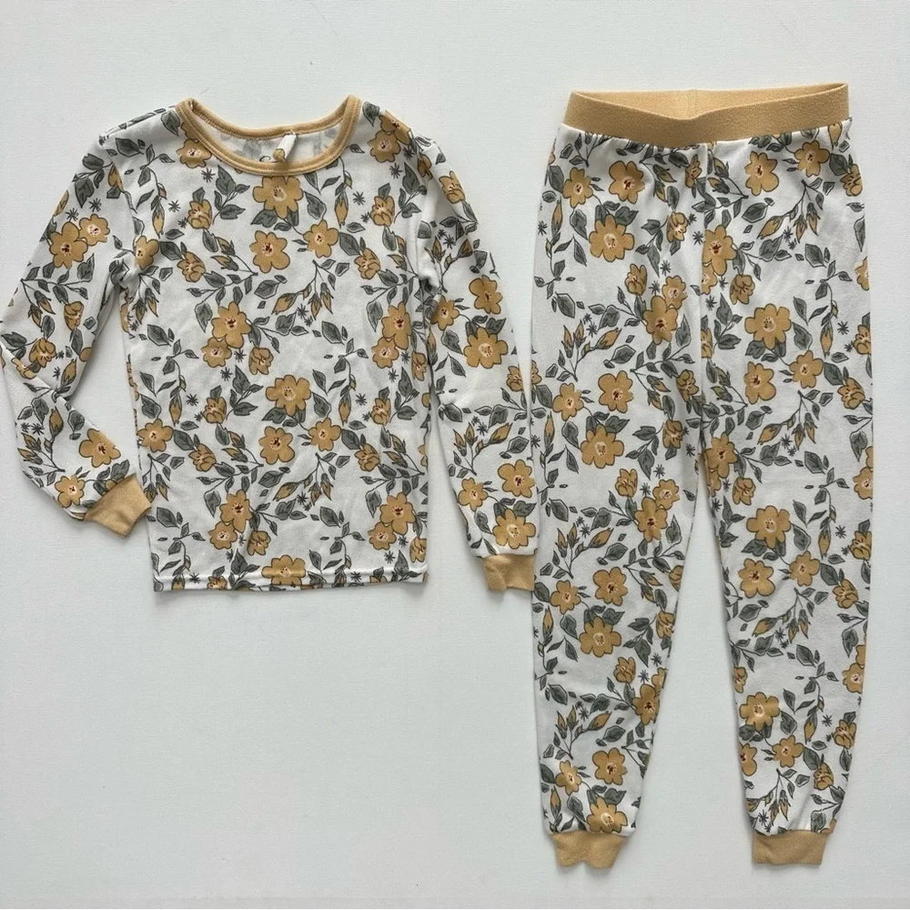Jessica Simpson Floral Pajama Set Size 6 Girls